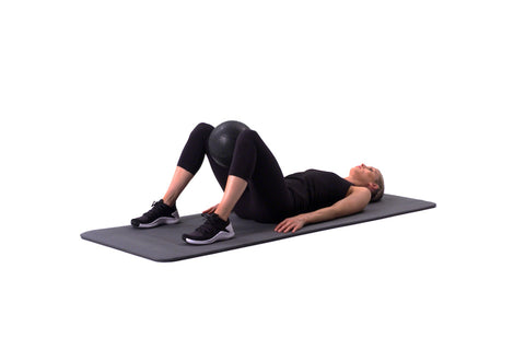Med Ball Glute Bridge