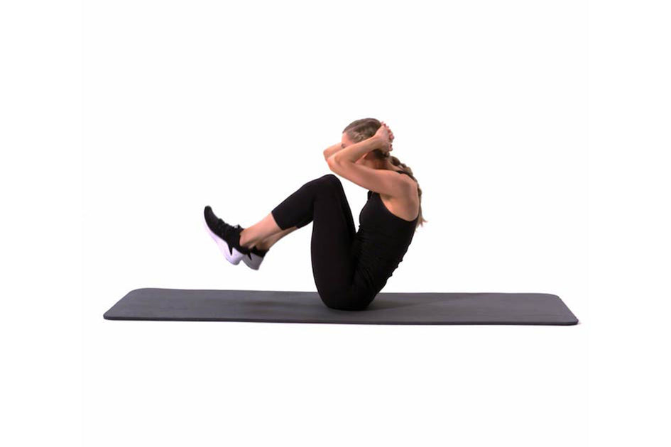 Knee Tuck Crunch SHOCK SHOCK Women's Fitness