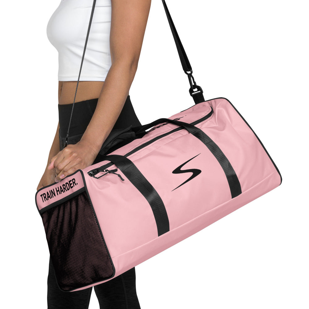 Gym Bag (Pink/Black) – SHOCK: Women's Fitness