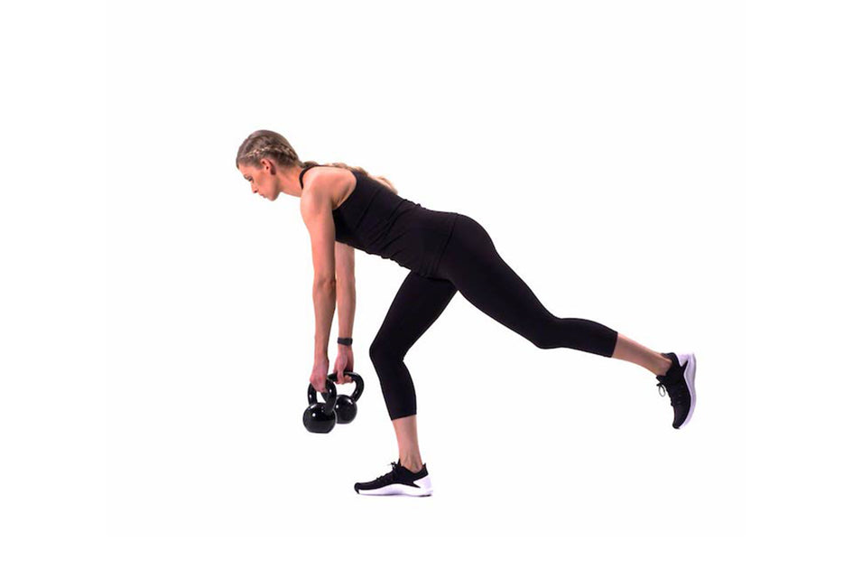 Single-Leg Kettlebell RDL — SHOCK – SHOCK: Women's Fitness
