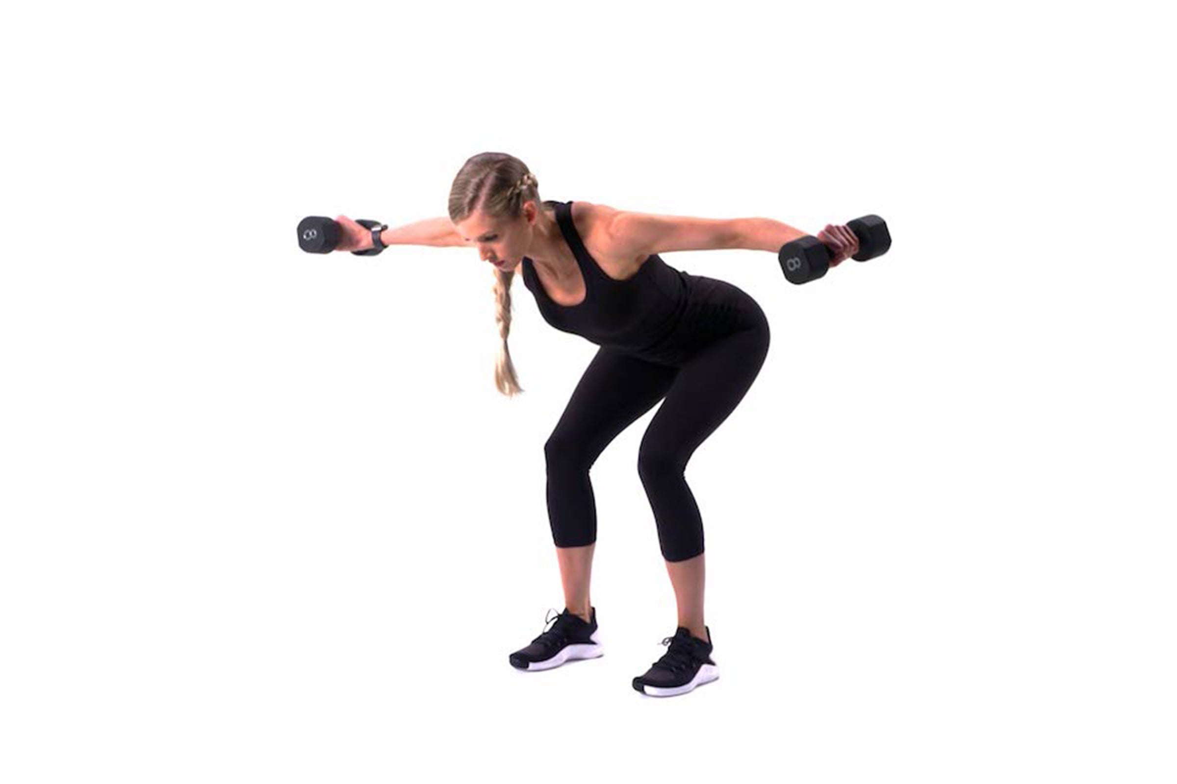 Revers Fly Reverse Dumbbell Flys Standing