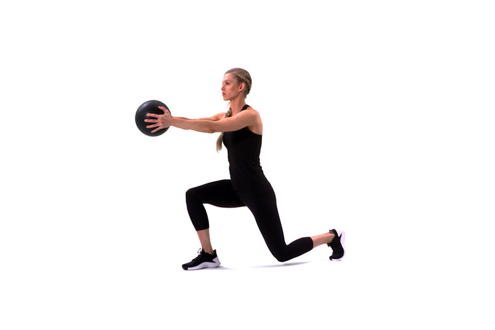 Weighted Rotation Lunge — SHOCK – SHOCK: Women's Fitness
