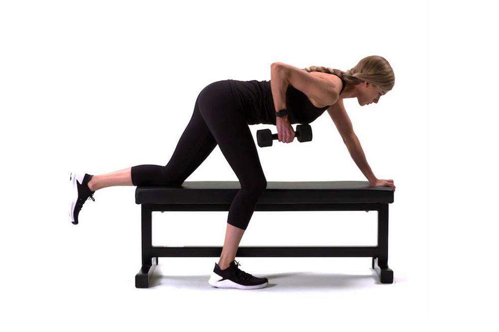 Single-Arm Row — SHOCK – SHOCK: Women's Fitness