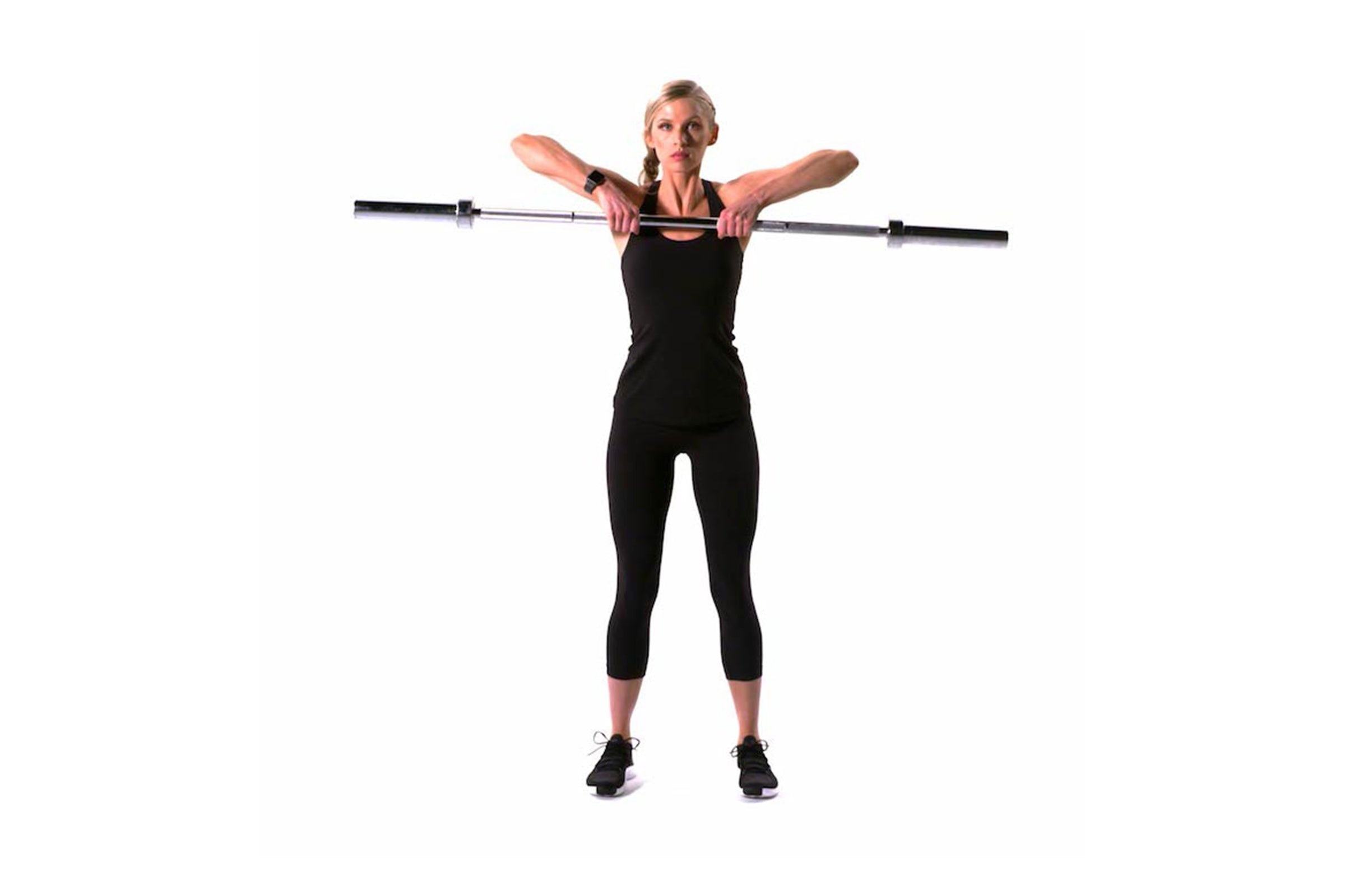 Upright Row Barbell Hand Placement