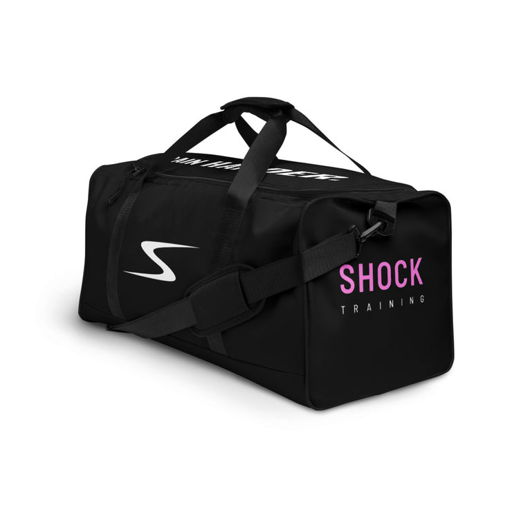 SHOCK Gym Bag (Black/Pink/White)