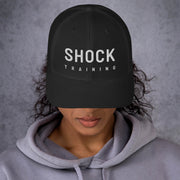 SHOCK Training Ladies Trucker Cap (White Logo)